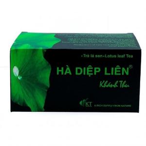 Trà lá sen Hà Diệp Liên túi lọc x 30 túi (túi 3 gram)