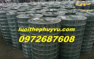 Lưới thép hàn mạ kẽm, lưới thép ô vuông D4 tại tp HCM