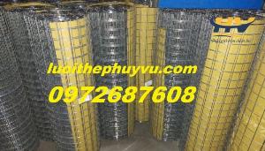 Lưới thép hàn mạ kẽm, lưới thép ô vuông D4 tại tp HCM
