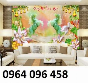 Tranh gạch 3d mã đáo thành công - 33DB