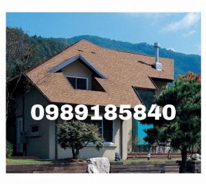 Ngói bitum phủ đá khắc phục mọi loại mái khó