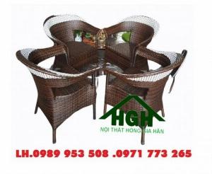 Ghế mây nhựa Tp.HCM Hồng Gia Hân M0901