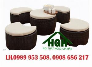 Ghế mây nhựa Tp.HCM Hồng Gia Hân M0903