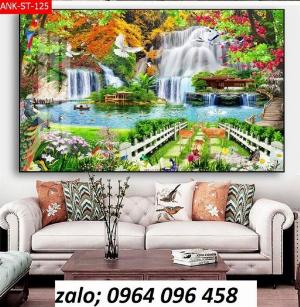 Tranh gạch 3d phong cảnh - DSXV5