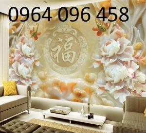 Mẫu tranh gạch 3d trang trí phòng khách đẹp - SXZ33