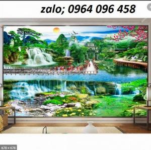 Tranh gạch 3d cảnh đồng quê - DXMM95