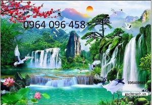 Gạch tranh 3d ốp tường ngoài trời - DSMM05