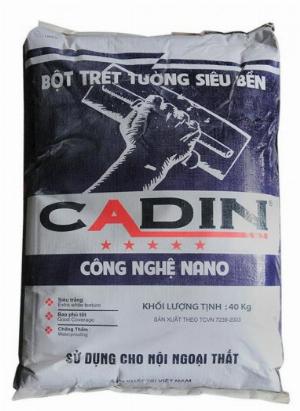 CADIN - Bột trét nội ngoại thất - A160 - Bao 40Kg