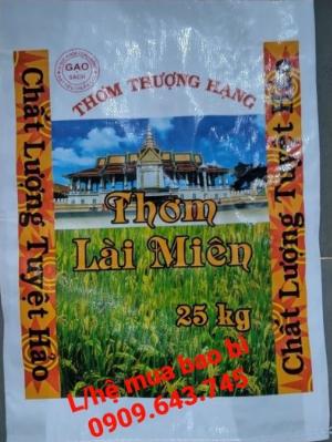 Bao đựng gạo in sẵn