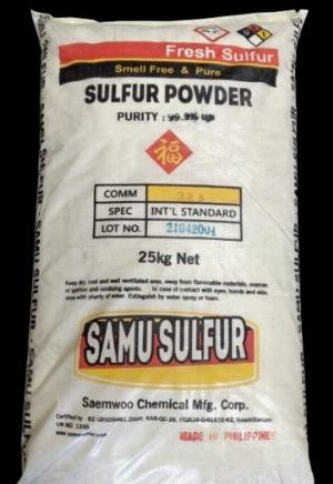 Lưu huỳnh bột, Sulphur powder (S) - Philipines