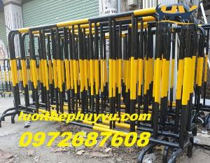 Sản xuất hàng rào an ninh, rào chắn di động, hàng rào xếp giá rẻ tại Bình Phước