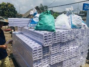 Ống nhựa trồng rau thủy canh hình lục giác