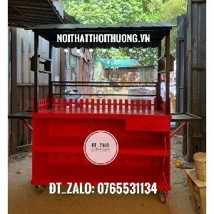 Tủ bán đồ ăn vặt, sinh tố, trà sữa, nước ép đẹp giá xưởng