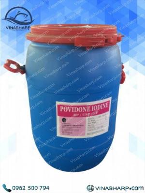 Povidone Iodine Amphary Ấn Độ dùng cho trại giống và ao nuôi thuỷ sản nhiễm khuẩn