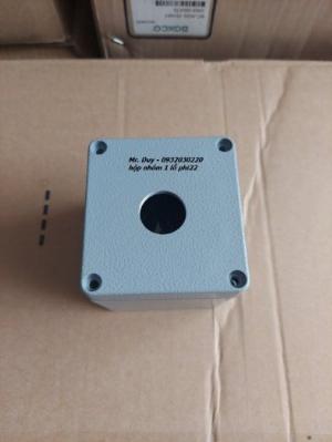 Hộp nhôm 1 lỗ phi 22