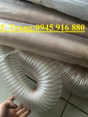 Mua Ống hút bụi co giãn đàn hồi - Ống hút bụi thông gió trắng - Ống gió bụi trắng có lõi kẽm giá rẻ