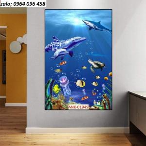 Tranh gạch 3d phòng tắm - AKD33