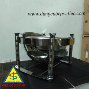 Nồi buffer khay tròn nắp mở kính - CZK201KS