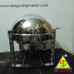 Nồi buffer khay tròn nắp mở kính - CZK201KS