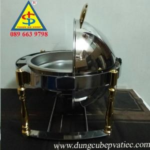 Nồi hâm buffer chân mạ vạng, nắp kính mở 1/2 - CSK301KS