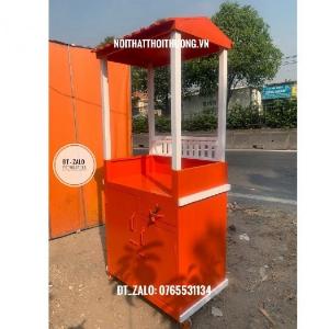 Xe trà sữa giá rẻ, tủ sinh tố, nước ép, trà chanh tại xưởng