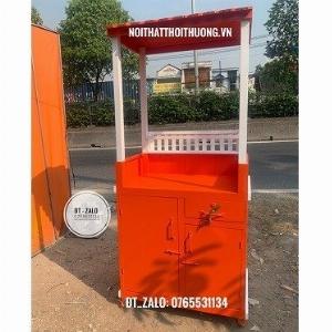 Xe trà sữa giá rẻ, tủ sinh tố, nước ép, trà chanh tại xưởng