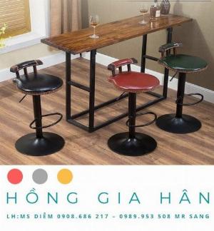 Ghế quầy Bar giá rẻ Tp.HCM Hồng Gia Hân G0935