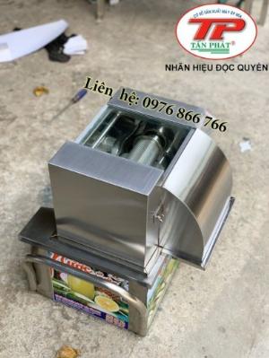 Máy ép mía lô kim cương, 12 bạc đạn PT40-2x2 nhỏ gọn đặt bàn.
