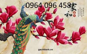 Tranh gạch 3d dán tường phòng khách đẹp - XNN7