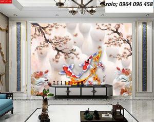Tranh gạch 3d cá cảnh - 26CB