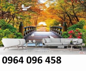Tranh phong cảnh - tranh gạch 3d phong cảnh - SKDC44