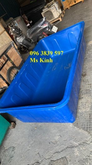 Thùng nhựa chữ nhật 1000l nuôi cá giá rẻ toàn quốc