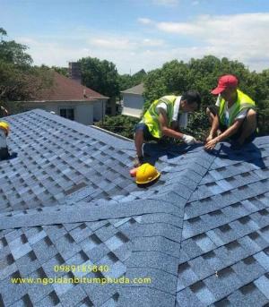 Ngói bitum phủ đá chống nóng, thân thiện