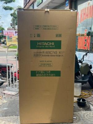 2022-09-24 13:16:09  1  Tủ lạnh Hitachi R-WXC74S dung tích 735L sx 2022  hàng mới full box 100% 98,000,000