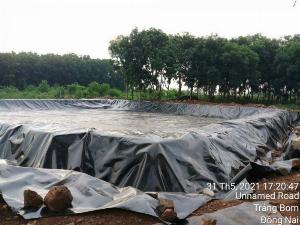 Bạt lót hồ tôm hdpe được chế tạo thành từng cuộn dài 25m,50m,60m,100m