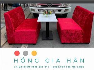 Bộ Sofa đẹp cho quán xinh Tp.HCM Hồng Gia Hân S0912