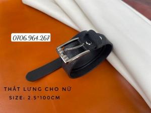 Dây Thắt Lưng Nữ 2 Lớp Da Bò - Giá Sỉ Tận Xưởng