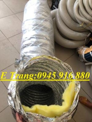 Bán Ống nhôm bạc hút mùi thông khói, thông gió phi 75, phi 100, phi 125, phi 150, phi 175, phi 200
