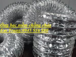 Ống nhôm mềm hút mùi khí thải thu bụi gom mùi hiệu quả D100, D125, D150, D175, D200 giá tốt