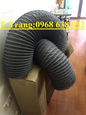 Ống dẫn gió cách nhiệt chống cháy, ống thông gió giấy bạc D75, D100, D125, D150, D175, D200, D250, D300 giá rẻ