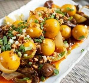 TRỨNG GÀ NON HỘP 500 gram