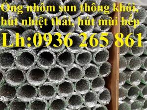 Mua Ống mềm nhôm giấy bạc dẫn khí nóng, dẫn khói phi 75, phi 100, phi 125, phi 150, phi 175, phi 200 giá tốt