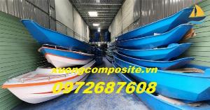 Chuyên cung cấp xuồng composite, ghe, thuyên composite, vỏ lãi, cano composite tại Đà Nẵng