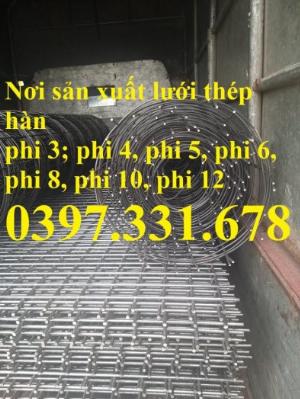 Lưới thép xây dựng, lưới thép hàn chập, Lưới công trình giá tốt nhất tại Hà Nội