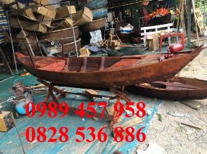 Xưởng đóng Thuyền gỗ ba lá, Thuyền gỗ sao, Thuyền gỗ trang trí nhà hàng