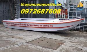 Xuồng composite, ghe composite, cano composite, công ty cung cấp thuyền composite giá rẻ tại Quảng Ngãi