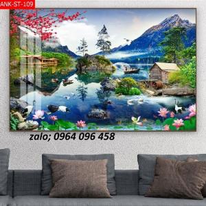 Tranh gạch 3d mẫu phong cảnh - SXB55