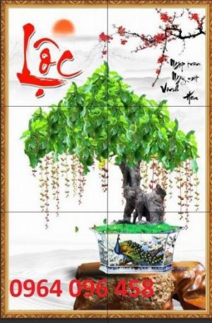 Tranh gạch 3d cây cảnh - SXBB65