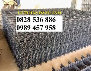 Sản xuất Lưới thép hàn chập phi 6, Lưới thép hàn phi 4, Lưới thép D10, D12 100x200