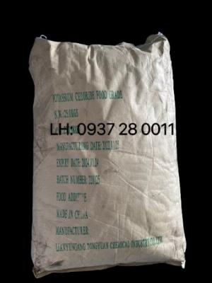 Potassium chloride food grade (KCl) - Trung quốc